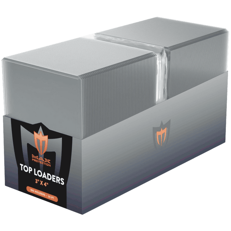 Max Protection 100ct Toploaders & Soft Sleeves Combo - Hard
