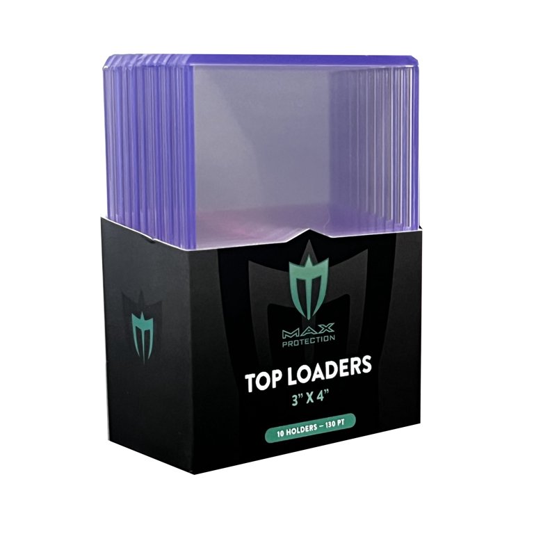 sports card sleeves walmart Platinum Protectors Trading Card Sleeves, Toploader Card Protectors for  Football, Baseball Sports Cards  Clear Plastic Top Loaders for Trading  Cards