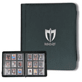 thumbnail image 1 of Max Protection Premium Toploader Card Binder - 9 Pocket - Holds 252 Standard Toploaders - Acid-Free Archival-Safe Polypropylene - Side-Loading Pages for Sports & Trading Cards (Black, 1 Binder), 1 of 7