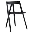 thumbnail image 1 of Commercial Seating Products Milan Resin Polypropylene Stackable Event Chair - Black-Color:Black,Quantity:1, 1 of 9