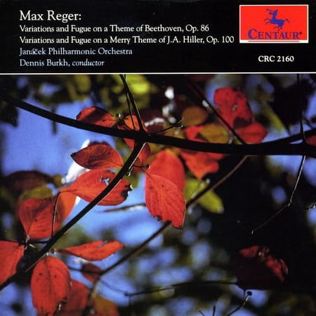 Max Reger - Var & Fugue on a Theme of Beethoven Op 86 - Music & Performance - CD