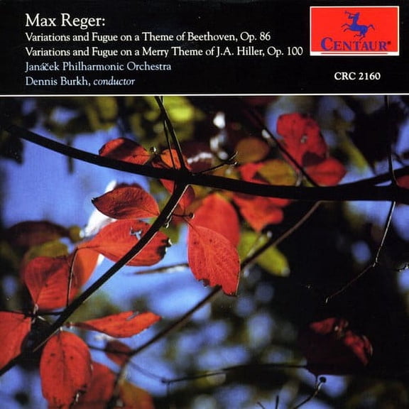 Max Reger - Var & Fugue on a Theme of Beethoven Op 86 - Music & Performance - CD