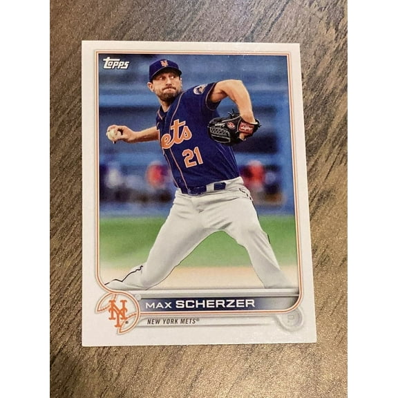 Max Scherzer New York Mets MLB 2022 Topps National League All-Stars NL-14