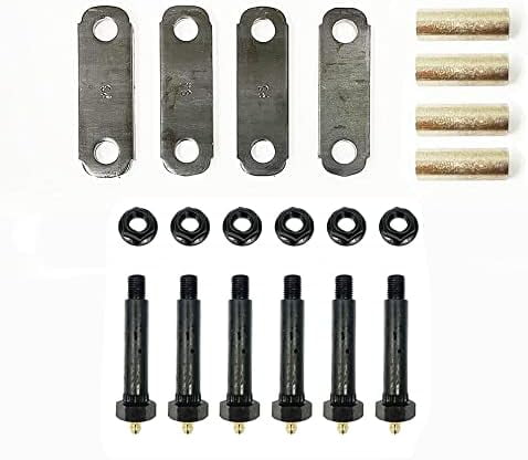 LAFORMO New Trailer Axle Shackle Kit-New Black Trailer Leaf - View #2