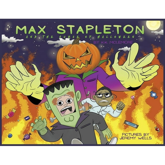 Max Stapleton And The Curse Of Halloween, (Paperback)