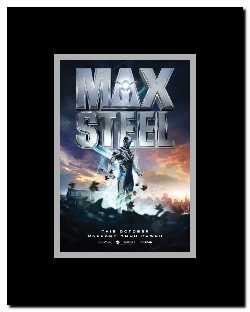 Max Steel Framed Movie Poster