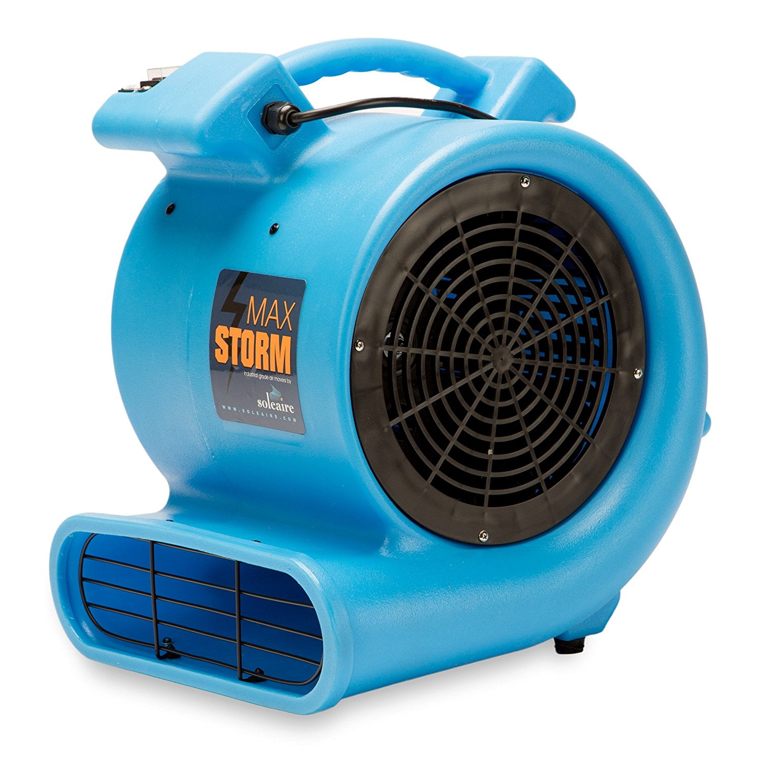 Max Storm 1/2 HP Durable Lightweight Air Mover Carpet Dryer Blower