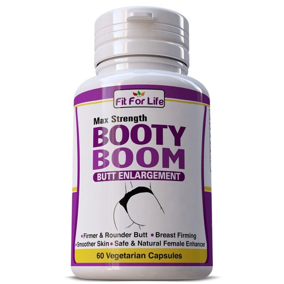 Max Strength Booty Boom Butt Supplement For Women 60 Capsules