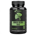 thumbnail image 1 of Max Strength Ginko Biloba Extract Supplements - Promotes Memory, Focus, and Brain Health - 120 Capsules, 1 of 7