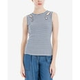 thumbnail image 1 of Max Studio London Cutout Tank Top Womens shirt MSRP $48 Blue XL, 1 of 1