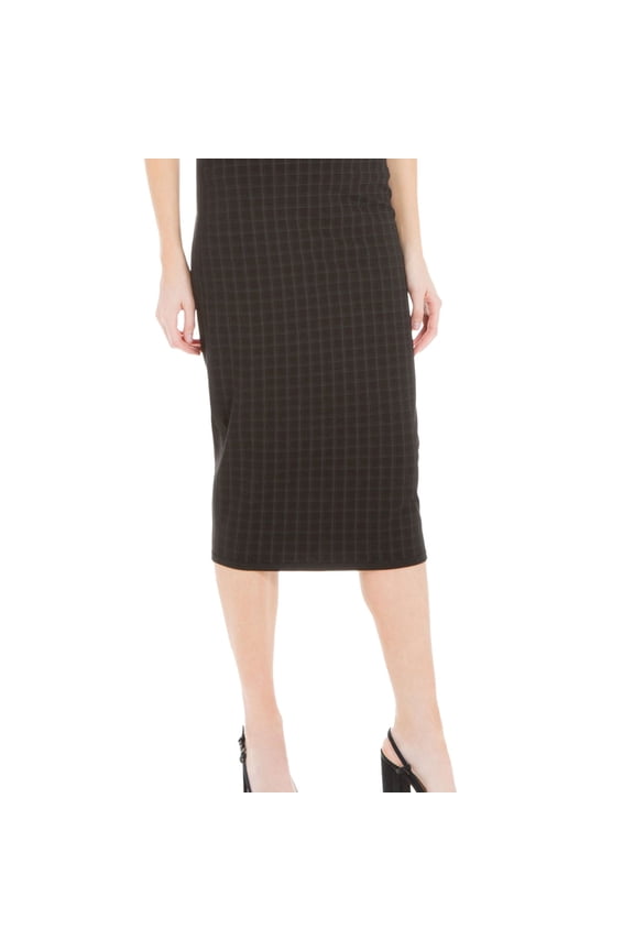 London Womens Phoebe Midi Pencil Skirt, Blue, Small