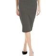 thumbnail image 1 of Max Studio London Womens Pull on Pencil Skirt, Black, X-Small, 1 of 1