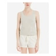 thumbnail image 1 of Max Studio London Womens Solid Tank Top, Grey, X-Small, 1 of 4
