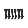 thumbnail image 1 of Max Studio Women's Black Trouser Socks, 6-Pack, Size 4-10, 1 of 6