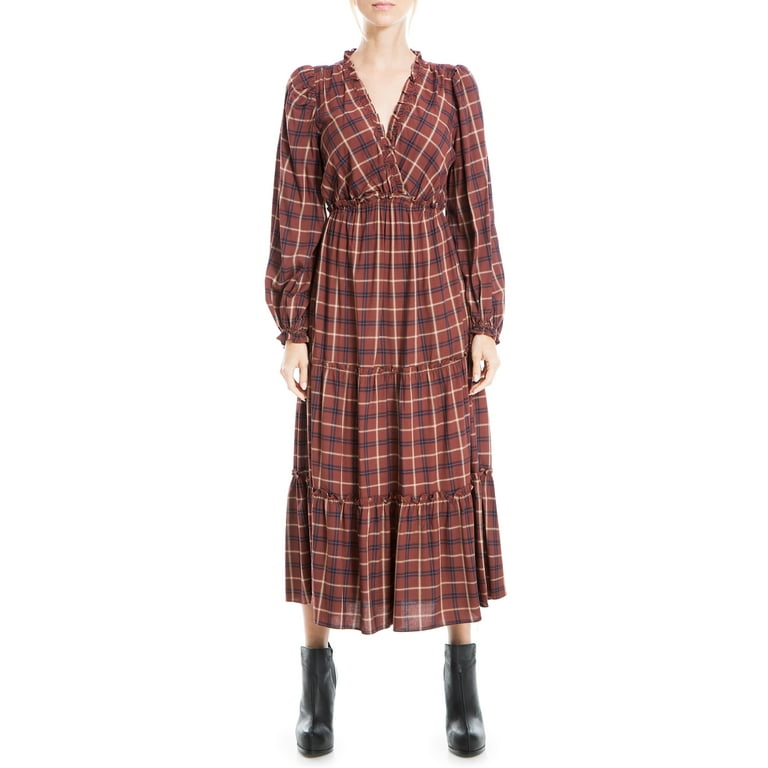 Max studio deals plaid coat