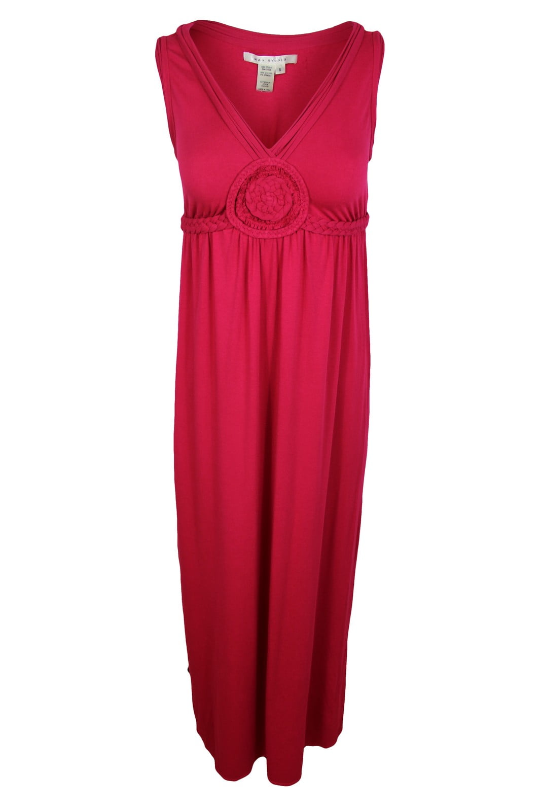 green emerald velvet dress Ruffled V-Neck Empire Waist Maxi Dress – Country Club Prep main image 1