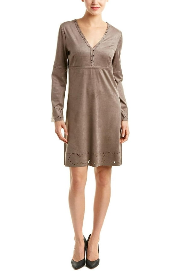 Womens A-Line Dress, Large, Grey