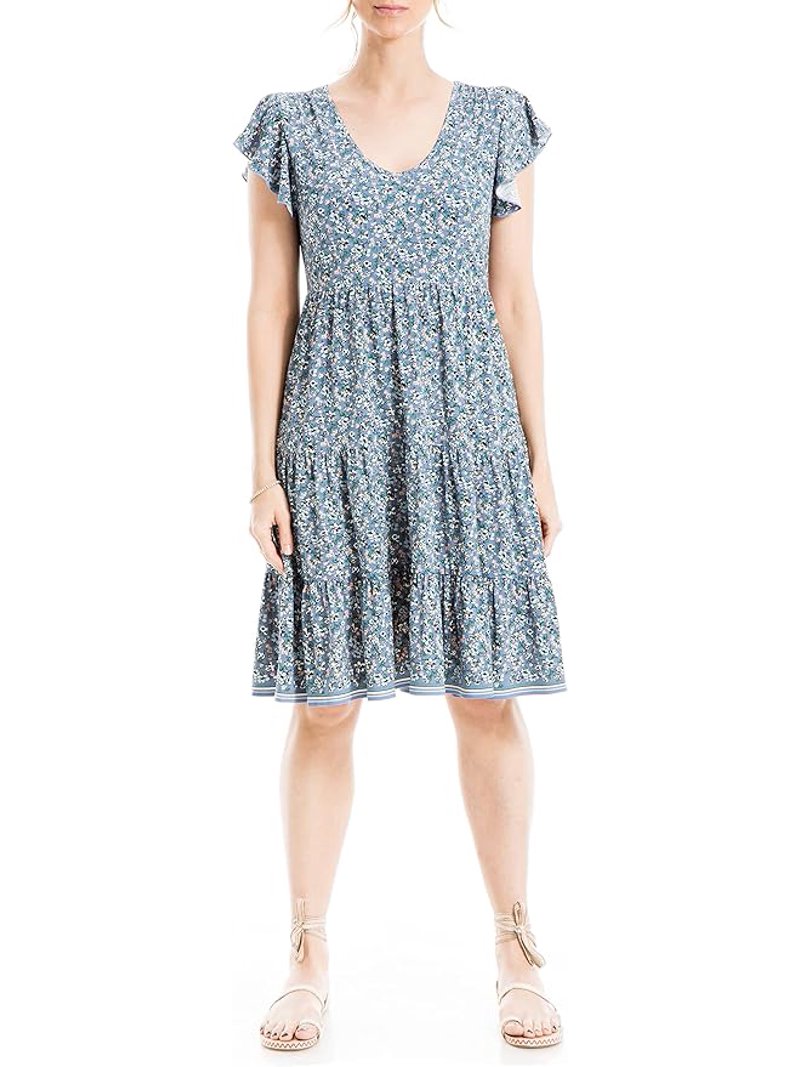 max studio navy blue dress Max Studio Women's Size 18 Navy Textured Dress