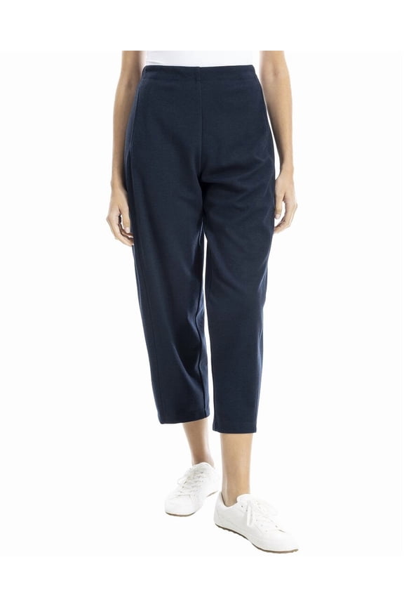 womens Barrel Leg Pant, l, Blue