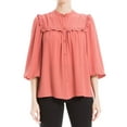 thumbnail image 1 of Max Studio womens  Blouse, m, Tan, 1 of 5