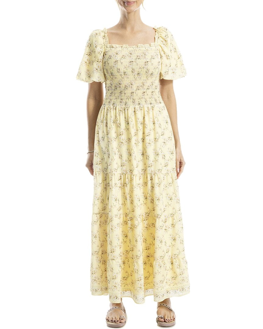 knee length dresses for ladies MAX STUDIO Floral Balloon Sleeve Tiered Maxi Dress – VinNews Recommendations