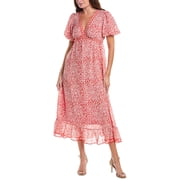 max studio dresses Size 3X Coral Mother of Bride Dress Bridal Sense line silhouette Max Studio Blue Floral Halter