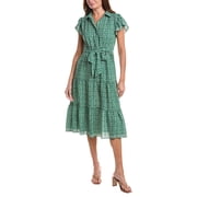 Max Studio womens Collar Midi Dress, l