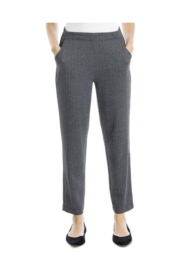 womens  Double Knit Pant, s, Black