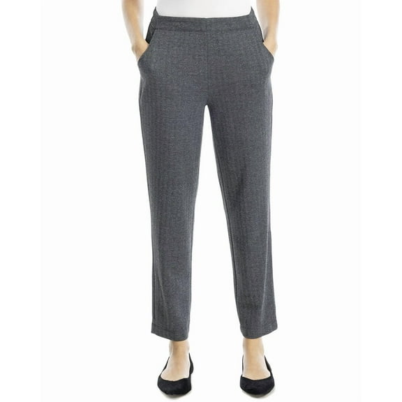 Max Studio womens  Double Knit Pant, s, Black