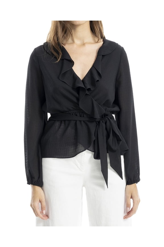 womens Georgette Blouse, XL