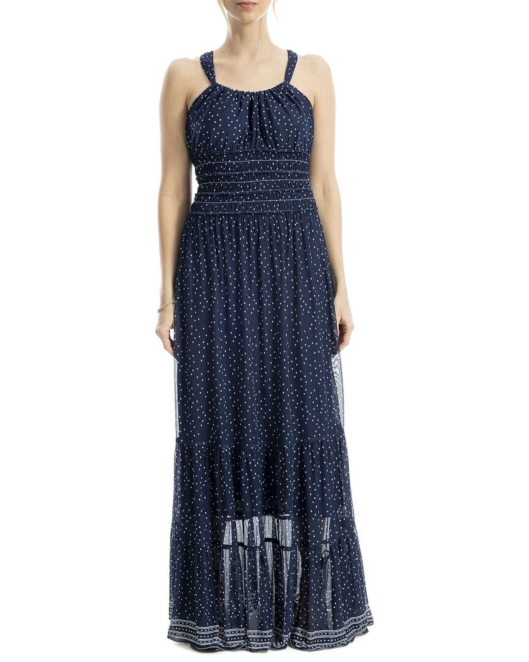 max studio halter dresses Max Studio Maxi Dress Stretchy Racer Back Dress Summer Fun Stretchy Max Studio Small