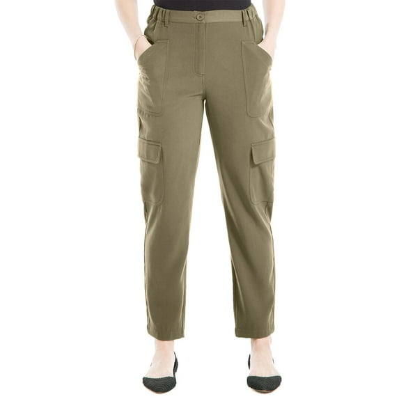 Max Studio womens Jogger, XL, Green