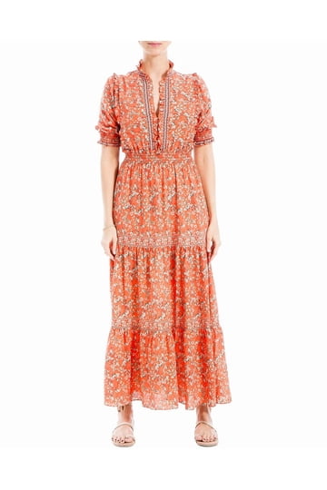 slim fit dress slacks MAX STUDIO V-Neck Sleeveless Mesh Midi Dress – VinNews Recommendations main image 1