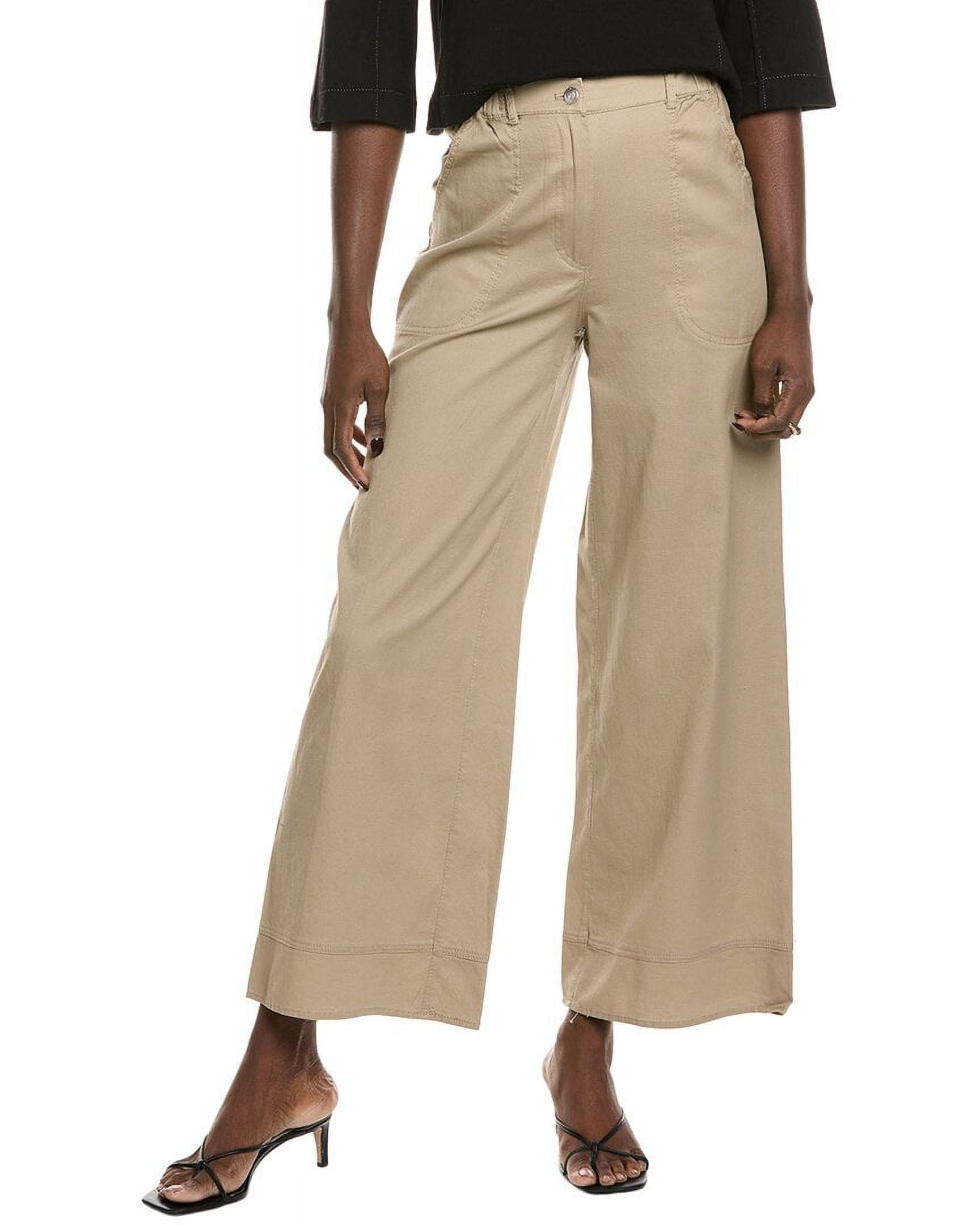Max Studio London Womens Printed Straight-Leg Dress Pants