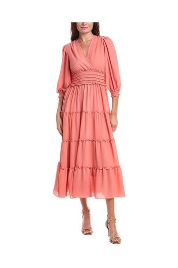 max studio dresses Womens in Womens Clothing 54 1/2 length Slips on over head Split neck Short sleeves 96% polyester Max Studio Dresses XS (0-2)