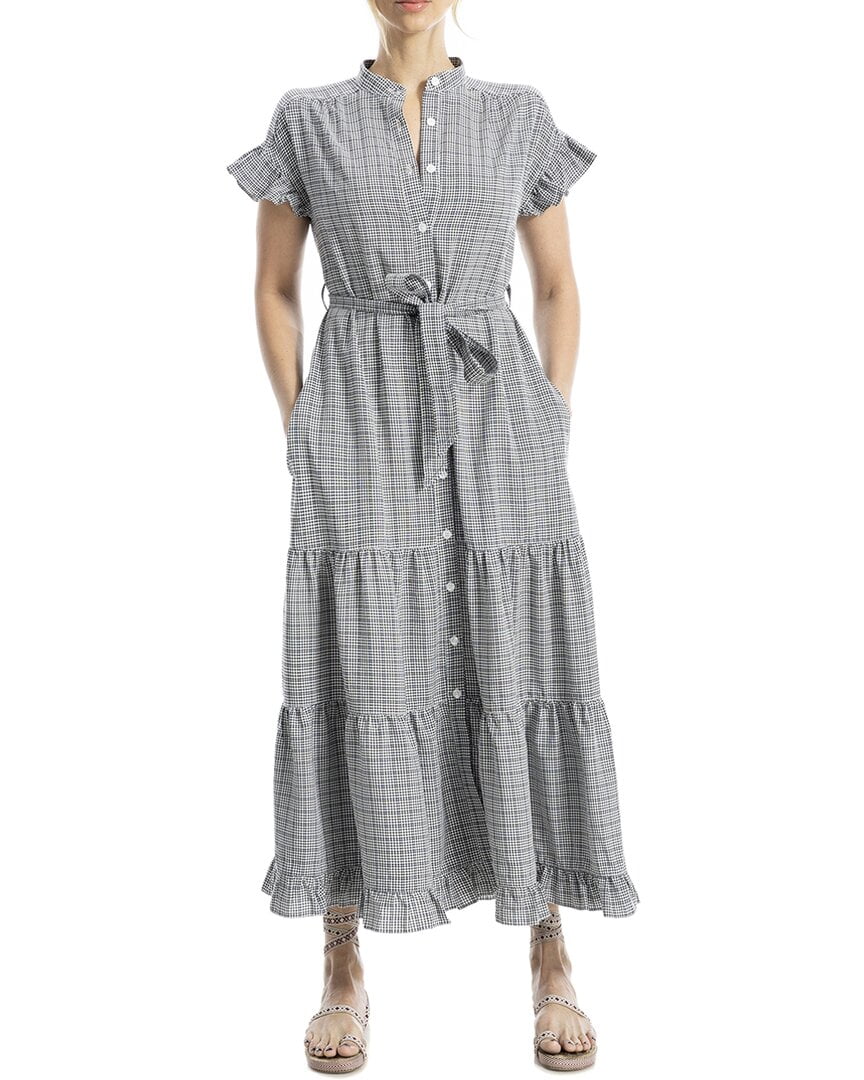 strapless open back dress Plus Size A-Line Pleated Dress main image 1