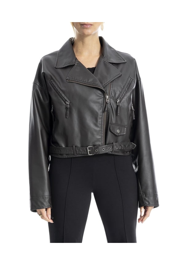 womens Short Jacket, m, Brown