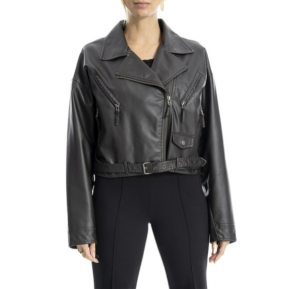 Max Studio womens Short Jacket, s, Brown