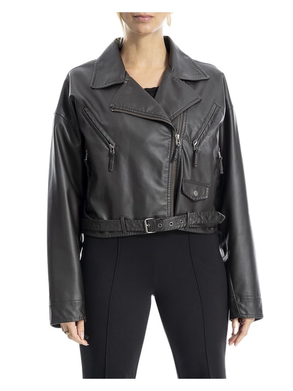 womens Short Jacket, s, Brown