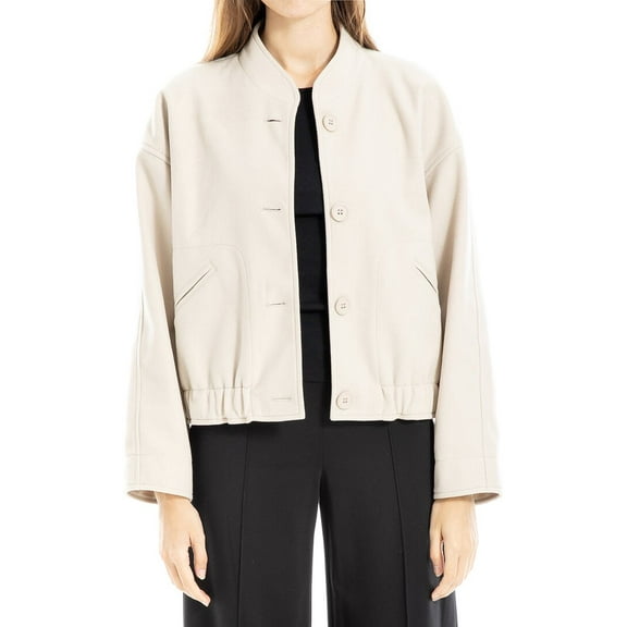 Max Studio womens  Short Jacket, s, Grey