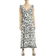 thumbnail image 1 of Max Studio womens  Sweetheart Neck Cap Sleeve Maxi Dress, xs, 1 of 3