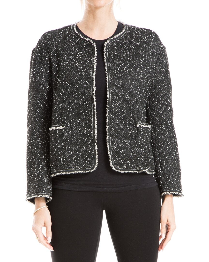 Max studio tweed jacket sale