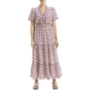 chinese dress ladies Max Studio Self Tie Smocked Bodice Maxi Dress  Bluefly