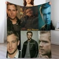 thumbnail image 1 of Max Thieriot Blanket Cool #1 Ultra Soft Flannel Fleece Blanket Stylish Bedroom Living Room Sofa Warm Blanket All Season Use 40"*50" （100 * 130cm）, 1 of 5