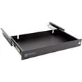 thumbnail image 1 of Max Under Desk Storage Drawer – Large Desk Drawer with Lock for Regular & Sit-Stand Standing Desks, Black (19.5" x 7.5"), 1 of 6
