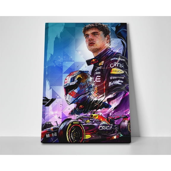 Max Verstappen F1 Poster or Wrapped Canvas