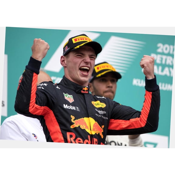 Max Verstappen Poster 24"x36" 24x36 Multi-Color Square Adults Best Posters