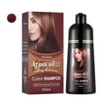 Max Volume Natural 3 In One Hair Color & Care Shampoo Oil Brown Quick