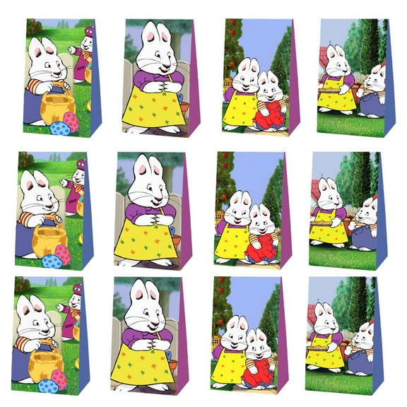 Max and Ruby Candy Bags Birthday Goodie Party Favor Decorations Treat Supplies