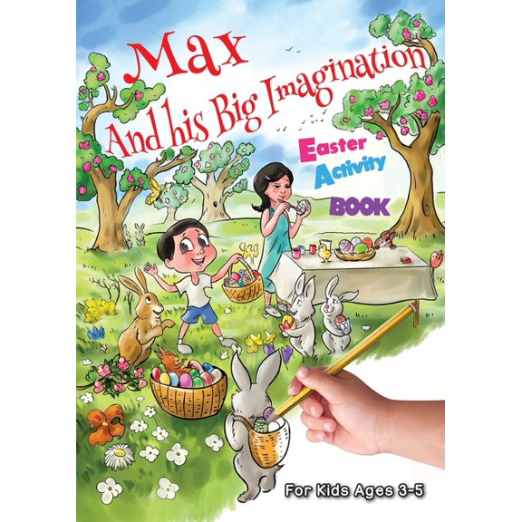 Max and his Big Imagination - Easter Activity Book, (Paperback)